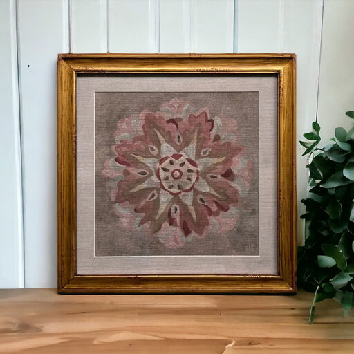 Antique Framed Needlepoint Print 3 - Bratton's Uniques & Antiques