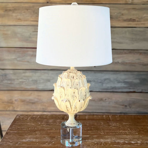 Artichoke Lamp - Bratton's Uniques & Antiques