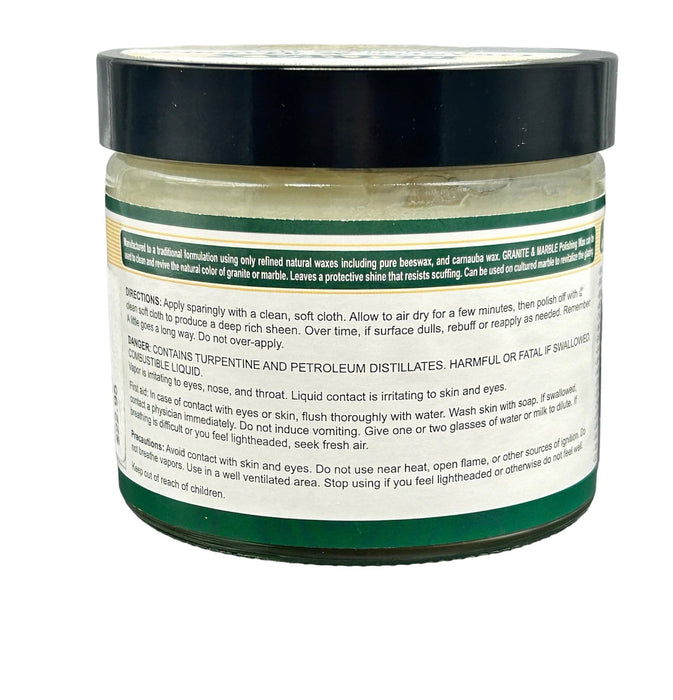 Briwax 8oz- Granite & Marble Polishing Wax - Bratton House Antiques