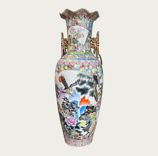 Extra Large Monumental Chinese Porcelain Vase - Bratton's Uniques & Antiques