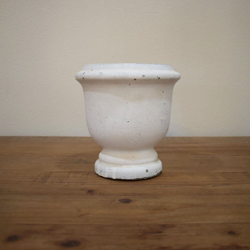 Isabelle Small Concrete Urn - Bratton's Uniques & Antiques
