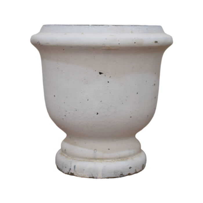 Isabelle Small Concrete Urn - Bratton's Uniques & Antiques