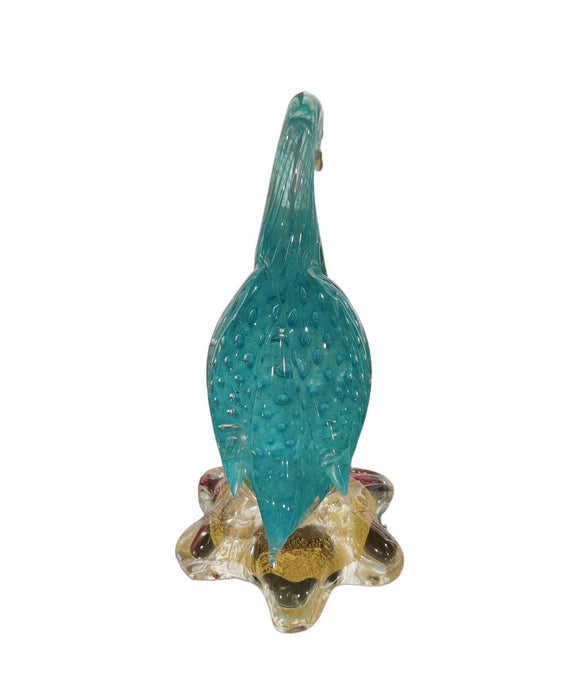 Murano Glass Swan  'Head Down' - Bratton House Antiques