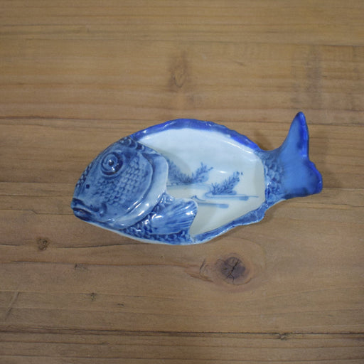 Small Oriental Fish Trinket Dish - Bratton's Uniques & Antiques