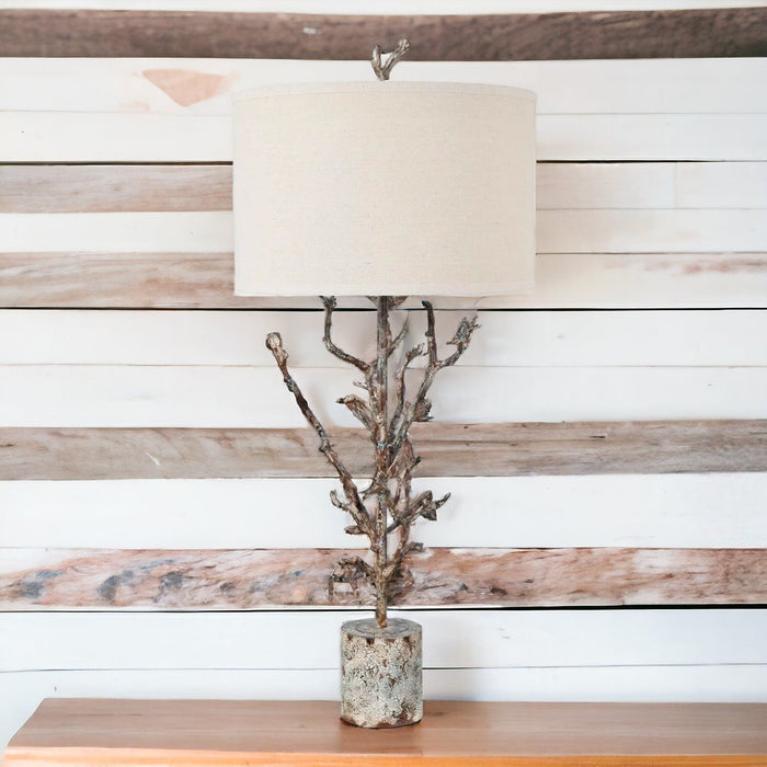 Twig Lamp - Bratton's Uniques & Antiques