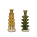 Terra-cotta Formed Taper Holder, 2 Styles (Each Will Vary)