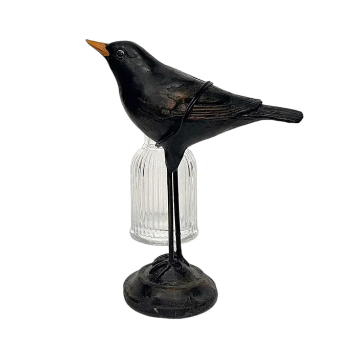 Bird Flower Holder 1 - Bratton's Uniques & Antiques