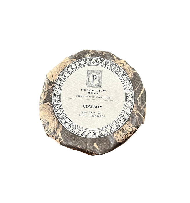 Cowboy Candle - Bratton House Antiques