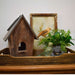 Debossed Green Stoneware Bird Reactive - Bratton's Uniques & Antiques