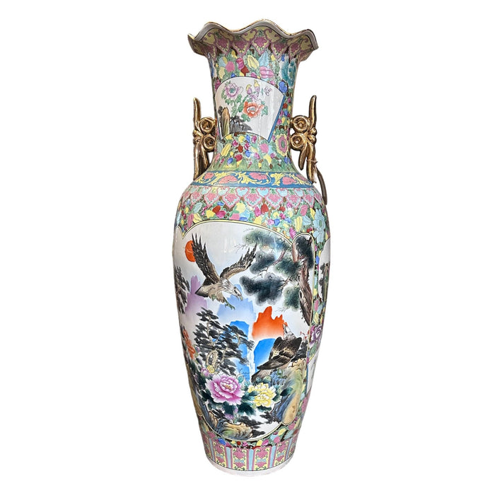 Extra Large Monumental Chinese Porcelain Vase - Bratton's Uniques & Antiques