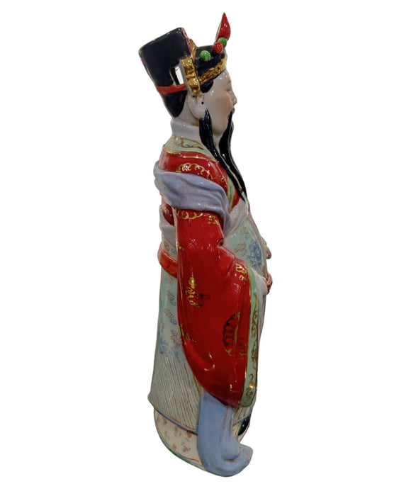 Hand Decorated Chinese Porcelain Figurine Circa 1850 - Bratton House Antiques