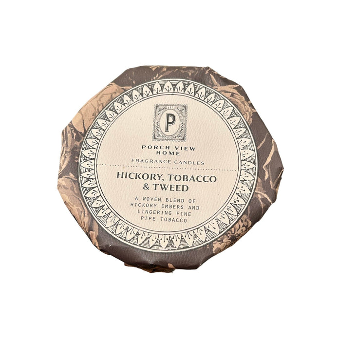 Hickory Tobacco & Tweed Candle - Bratton House Antiques