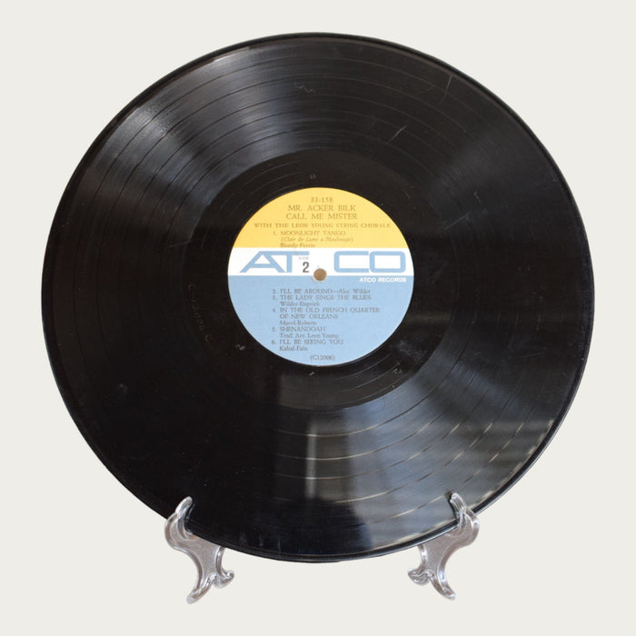 "Mr. Acker Bilk - Call Me Mister" Vinyl Record - Bratton House