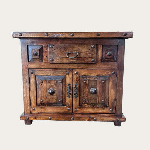 Rustic Montana Old Door Console - Bratton's Uniques & Antiques
