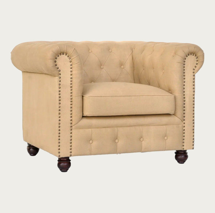 Tupelo Chesterfield Chair - Bratton's Uniques & Antiques